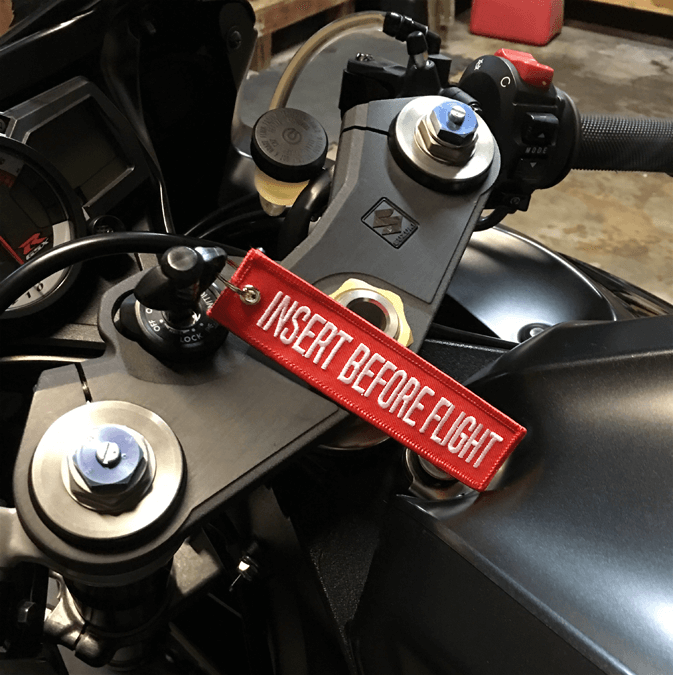 Custom make Motorcycle Keychain 