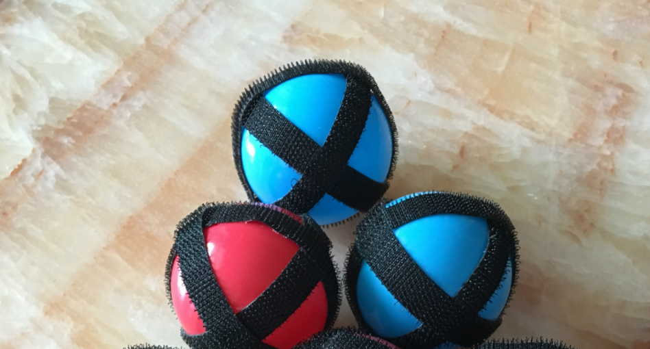Velcro Throw And Catch Ball Set For Kids